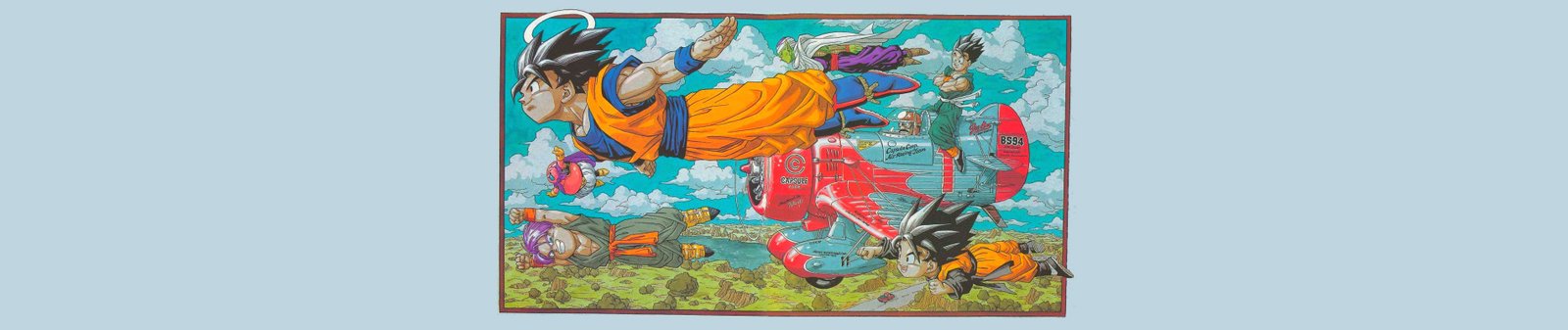 Illustration de Dragon Ball, manga d'Akira Toriyama