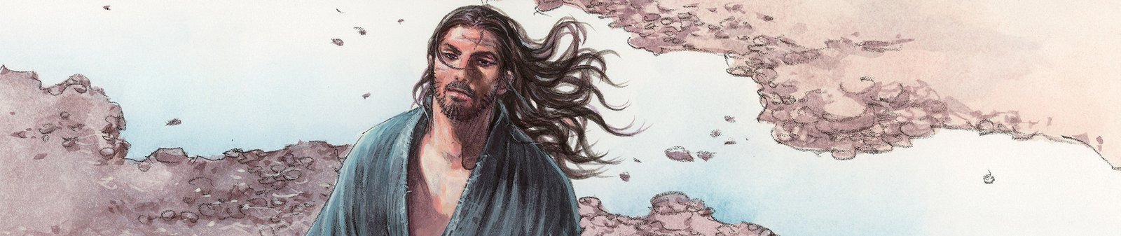 Illustration de Vagabond, manga de Takehiko Inoue